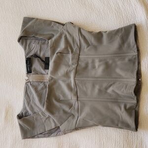 NWT Grey Corset Bustier